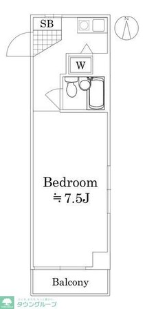 ライオンズマンション八王子第2の物件間取画像